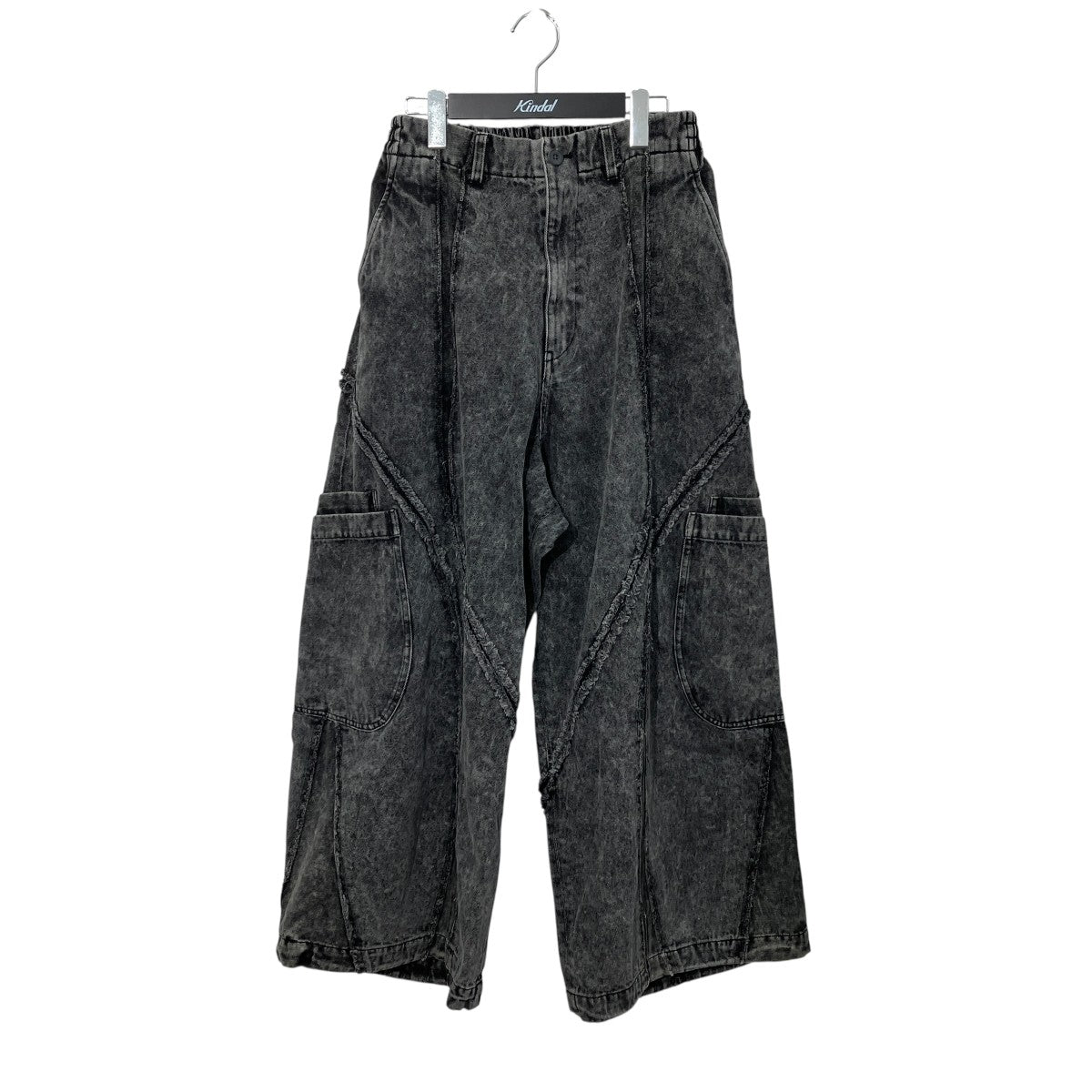 Denim Switching Alien Wide Pantsデニムワイドパンツ11252461503