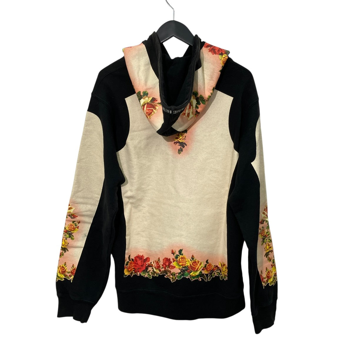Floral Print Hooded Sweatshirtプルオーバーパーカー
