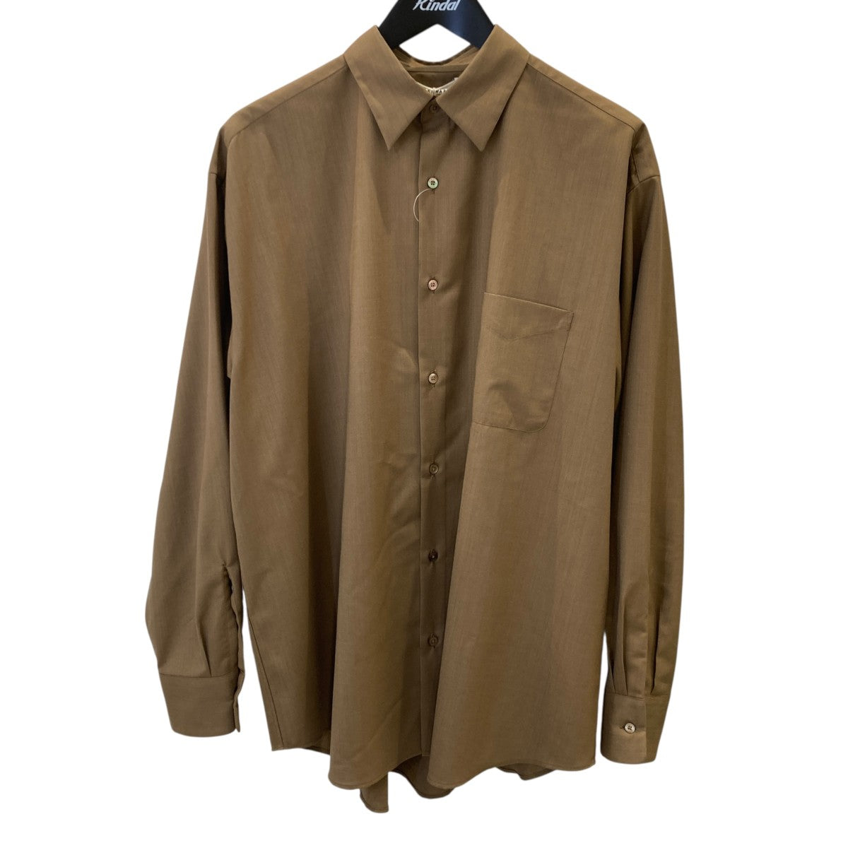 23SSCOMFORT FIT SHIRT SUPER120s WOOL TROPICAL長袖シャツA23A-13SH01C