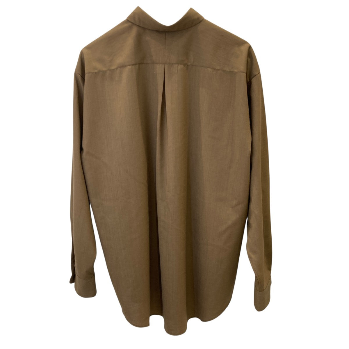 23SSCOMFORT FIT SHIRT SUPER120s WOOL TROPICAL長袖シャツA23A-13SH01C