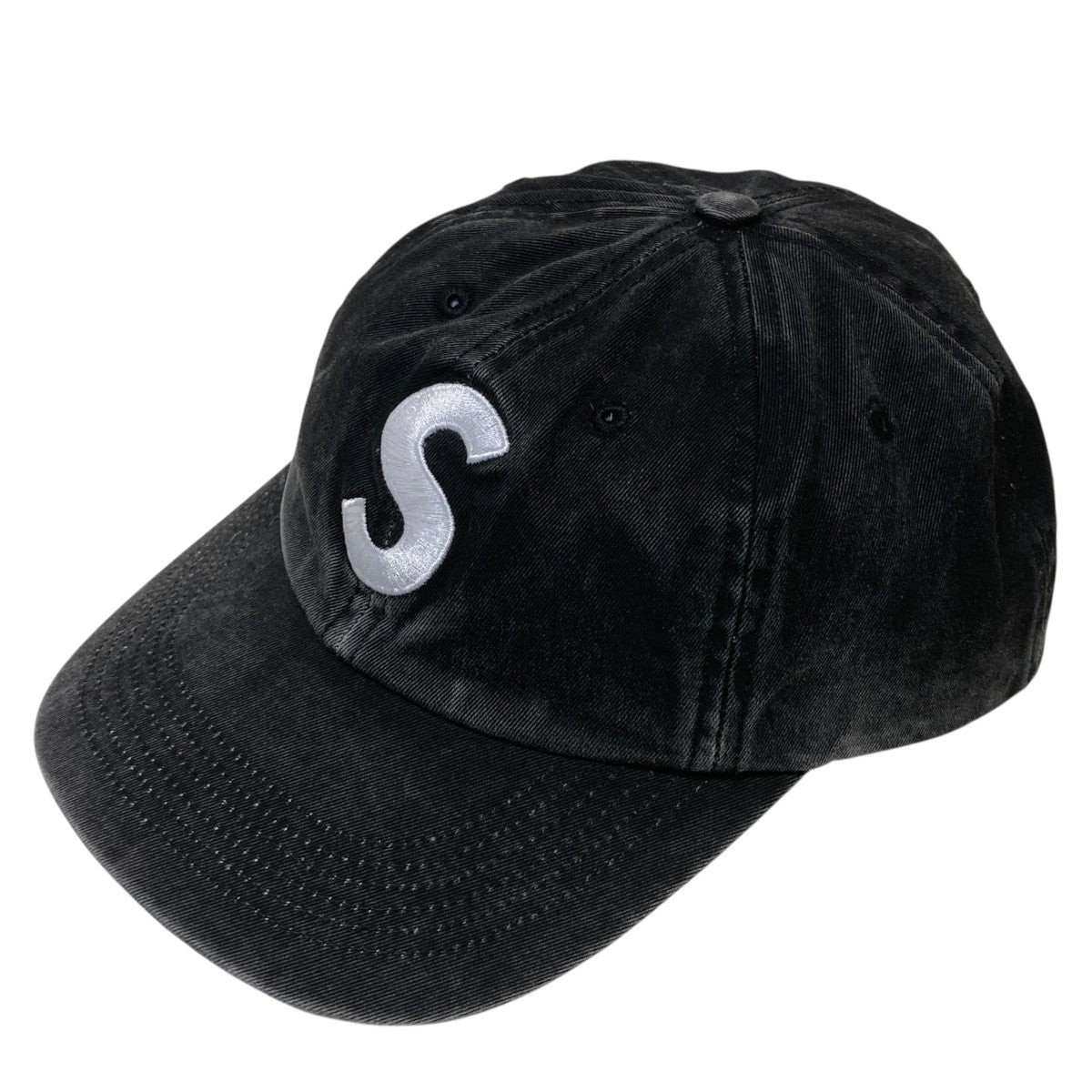 Supreme(シュプリーム) 25SSS Logo 6-Panel Capキャップ ブラック