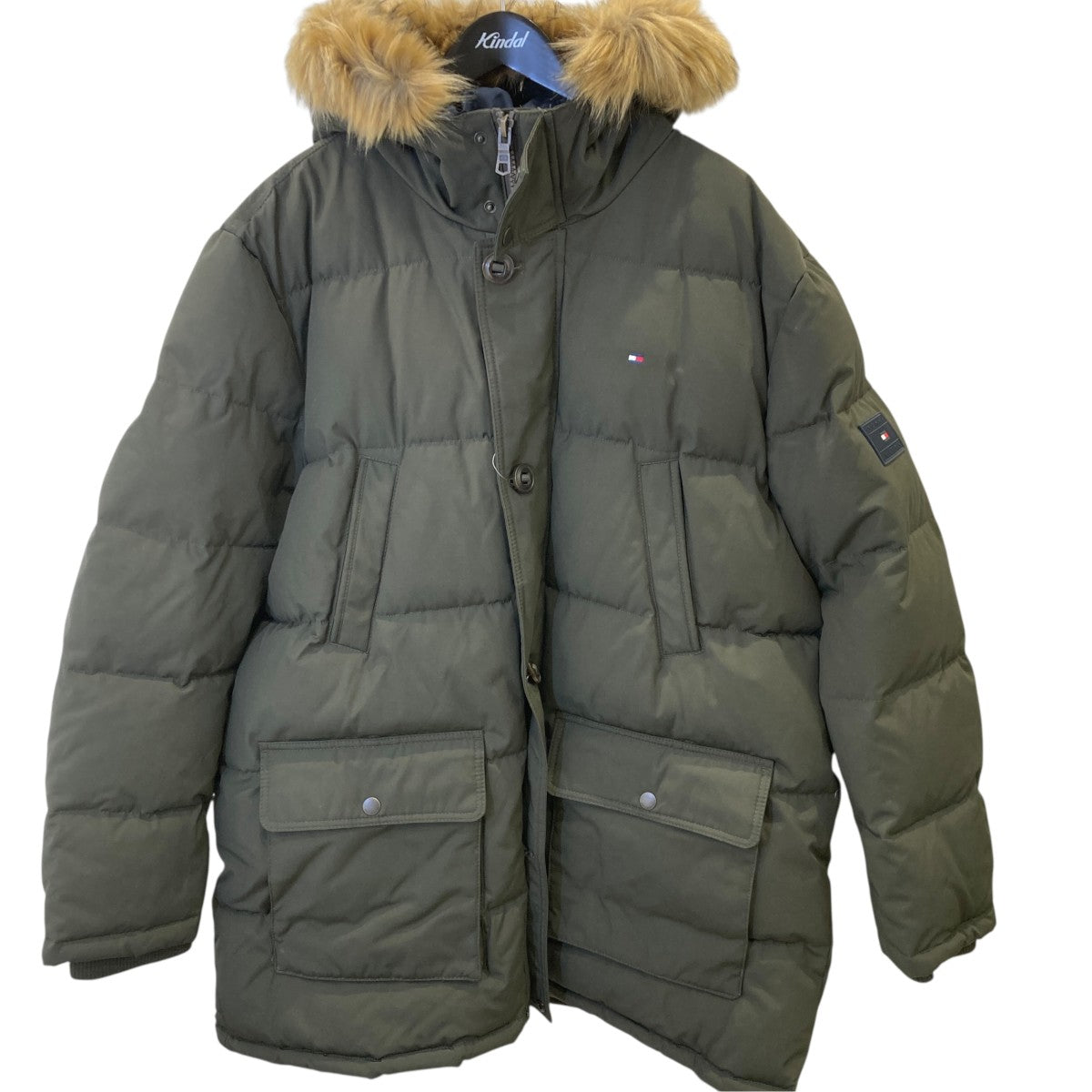 ARTIC CLOTH LENGTH HOODY PARKAダウンコート159AP468