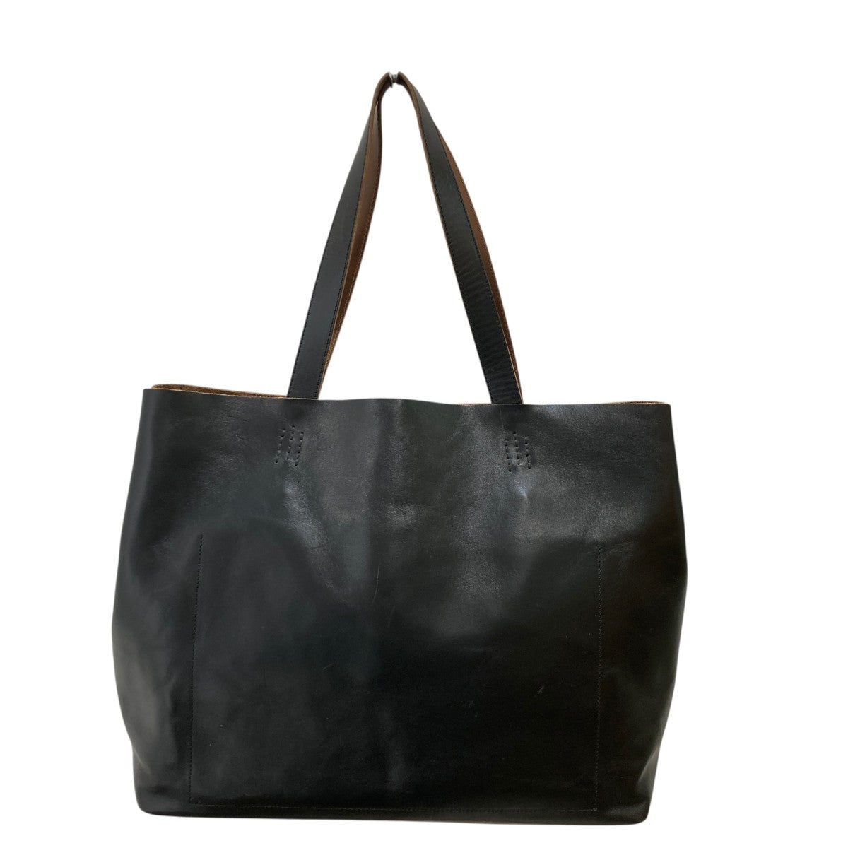 BOX TOTE BAGレザートートバッグ