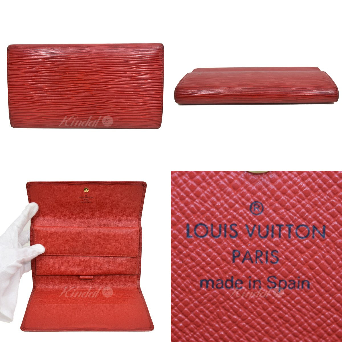 LOUIS VUITTON(ルイヴィトン) エピ ポルトトレゾール インターナショナル 長財布 M63387 CA0071