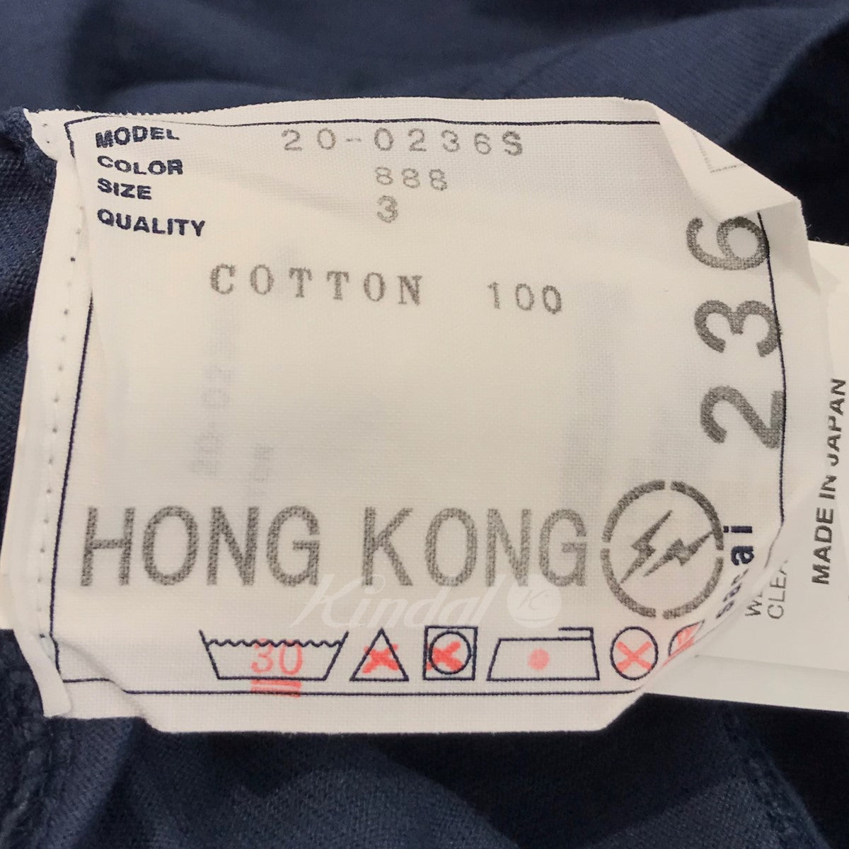 香港POP UP限定 ナンバリングフットボールTシャツ