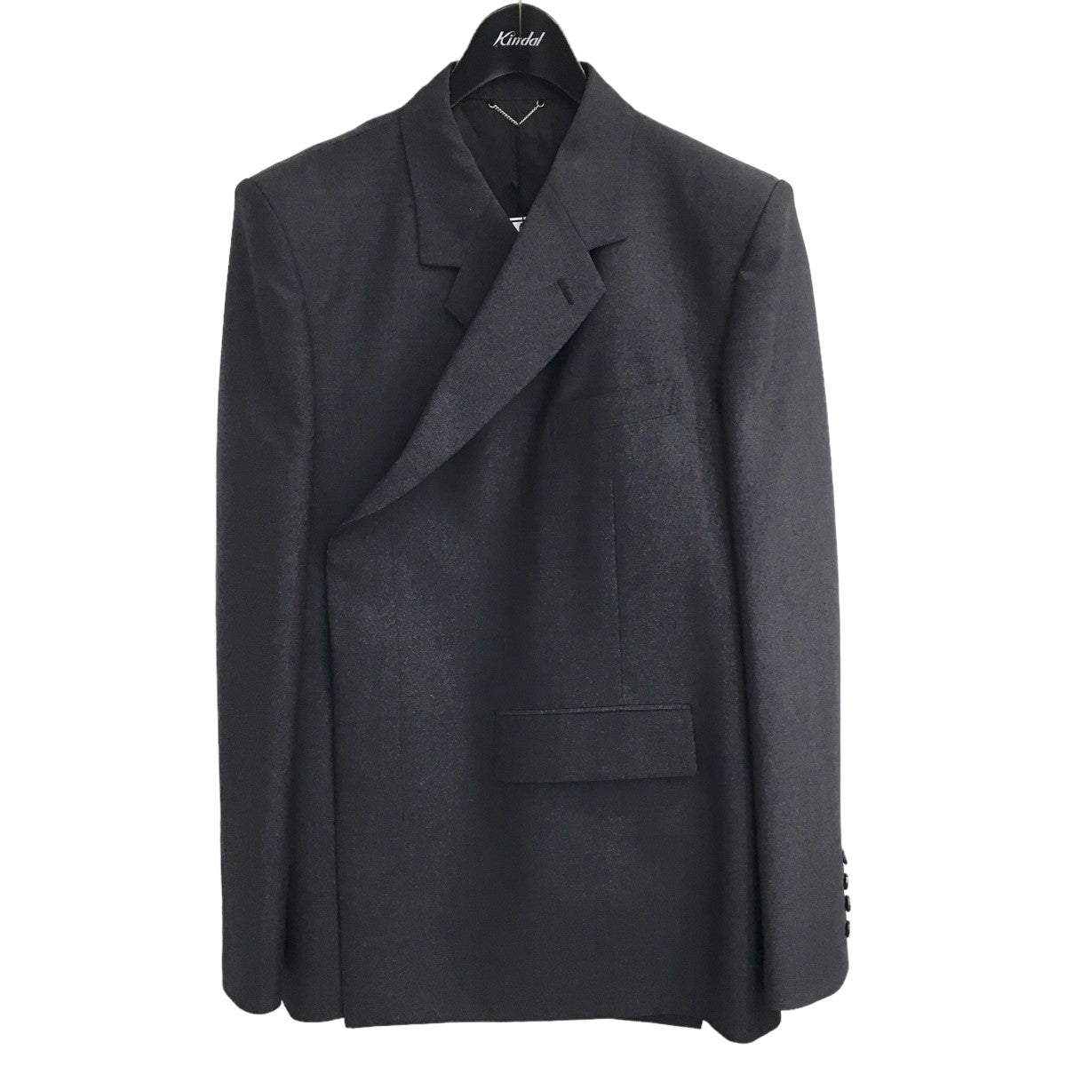 「MOHAIR WOOL FLY FLONT DOUBLEBREASTED JACKET」ジャケット