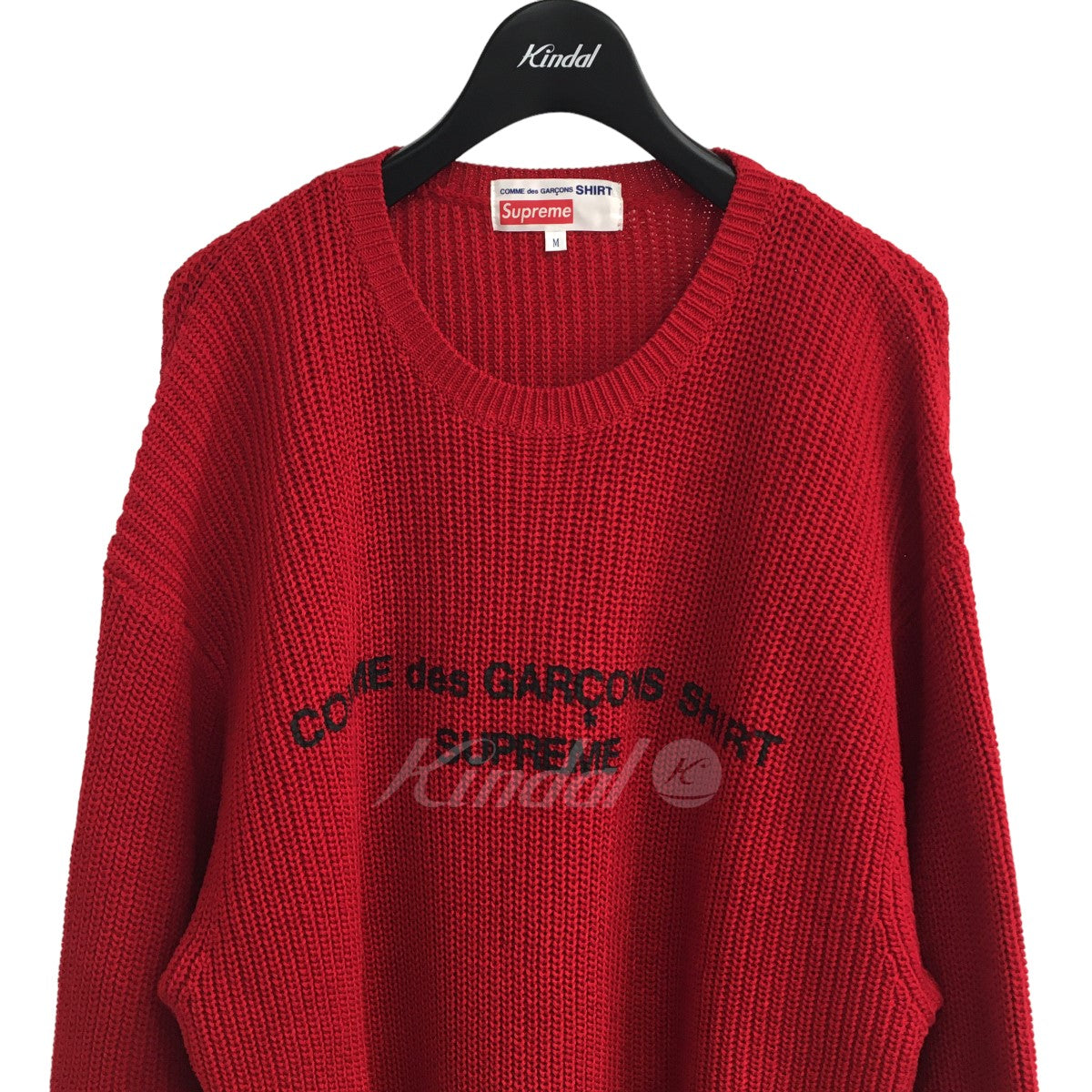Supreme × COMME des GARCONS SHIRTS 2018AW「Sweater」ロゴニット ...