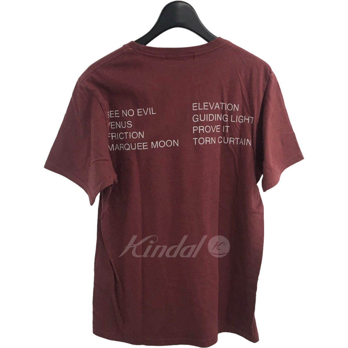 UNDERCOVER(アンダーカバー) Television Marquee Moon プリントTシャツ 