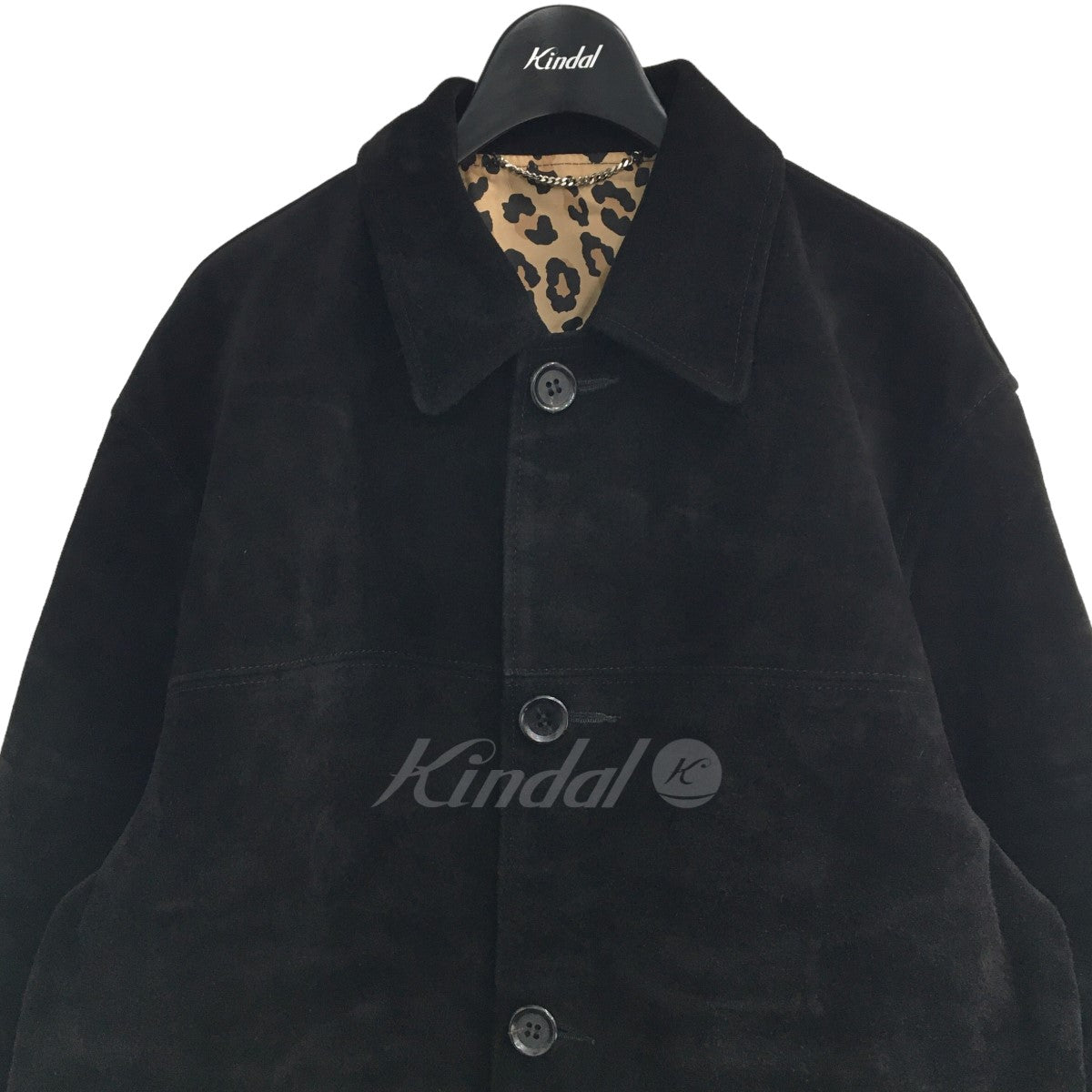22AW 「SUEDE LEATHER CAR COAT」 スウェード カーコート