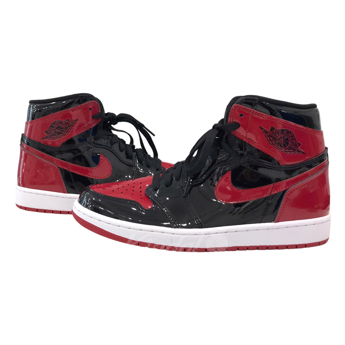 NIKE(ナイキ) 「AIR JORDAN 1 RETRO HIGH OG PATENT BRED」スニーカー