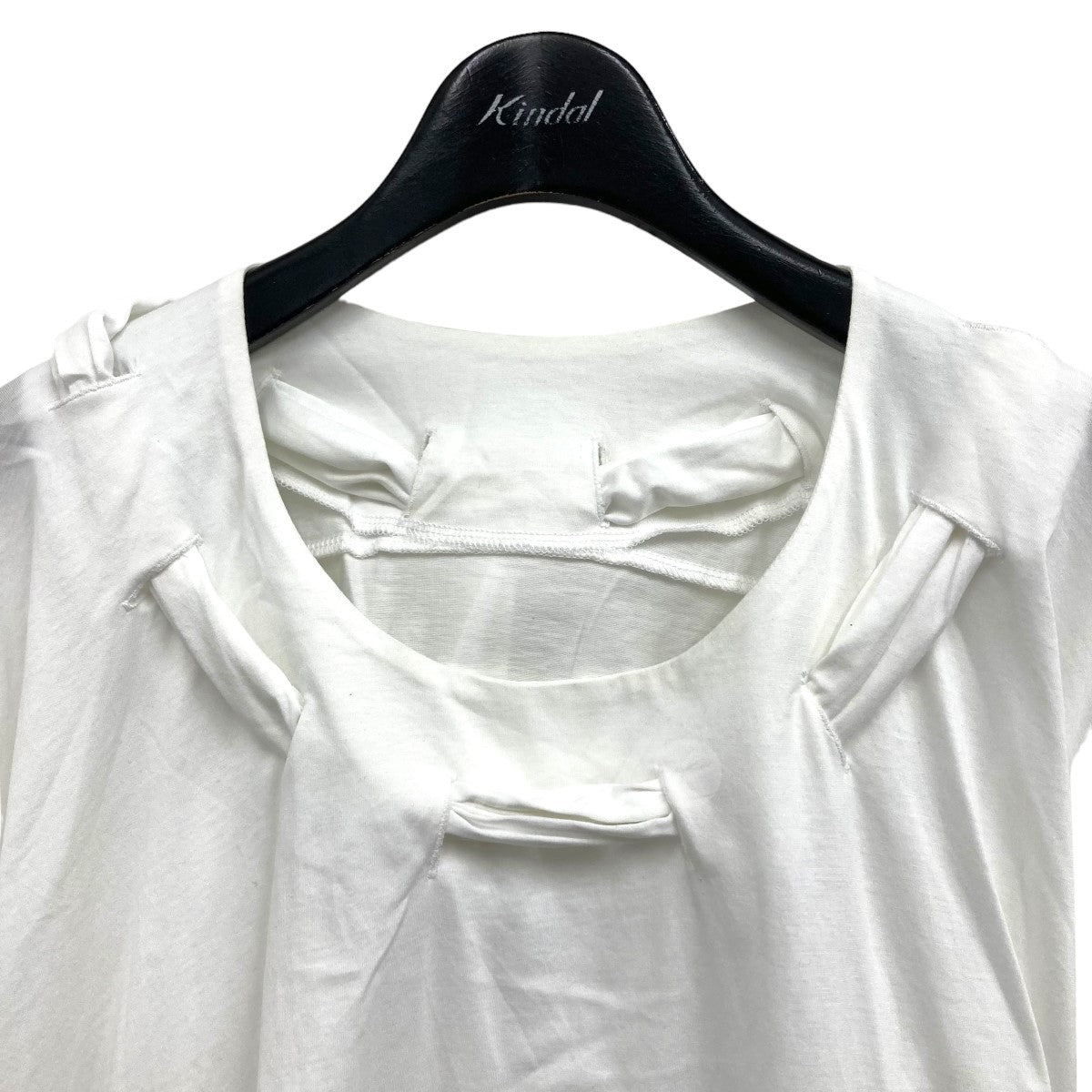 IIROT(イロット) 「Scarf T/S」スカーフTシャツ ホワイト サイズ:Free レディース Tシャツ・カットソー 中古・古着
