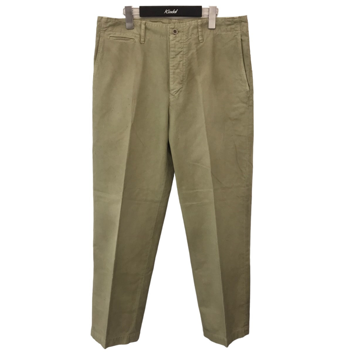 VISVIM(ビズビム) 22AW 「CONTRARY DEPT「FIELD CHINO PANTS」汚れ加工チノパン