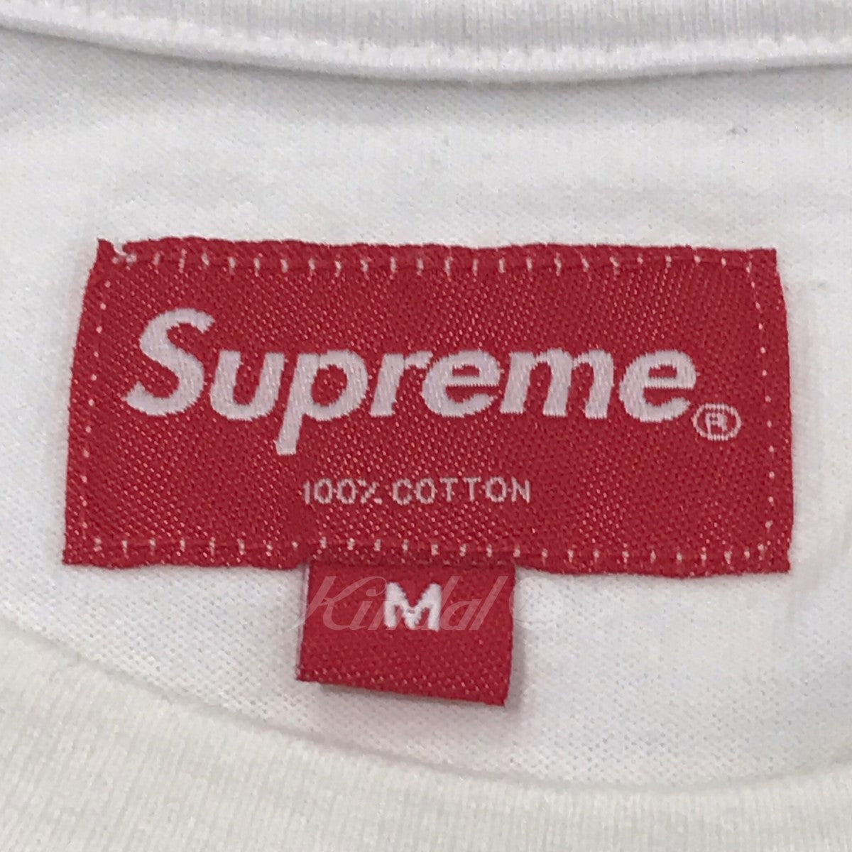 SUPREME(シュプリーム) 19SS ｢Mesh Stripe Pocket Tee｣ ポケットBOXロゴTシャツ