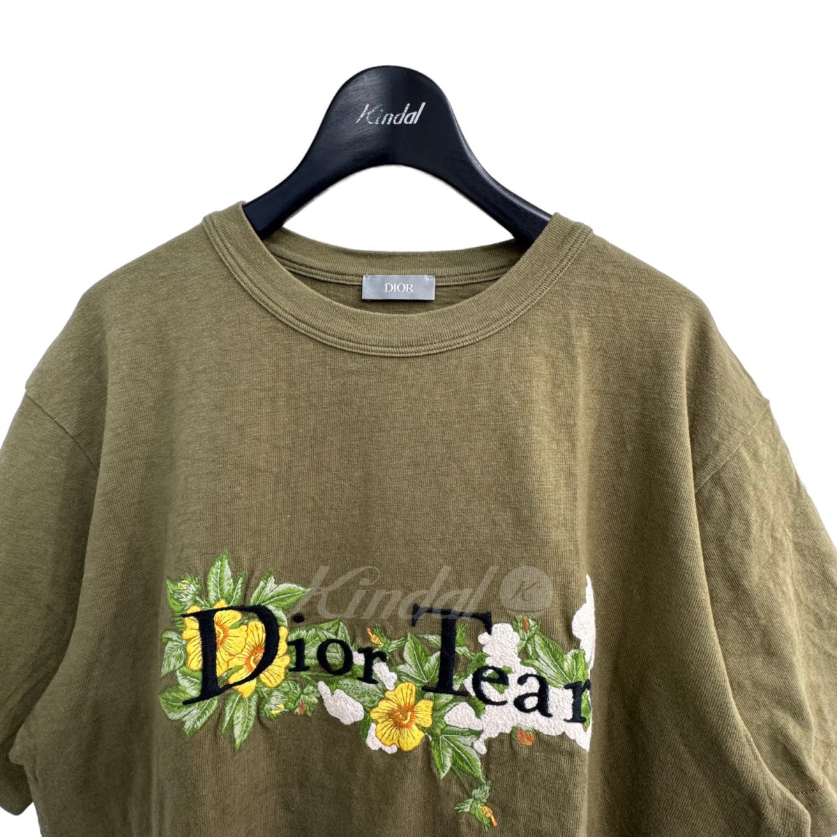 denim tears×Dior(denim tears×ディオール デニム ティアーズ) 23AW フラワーロゴ Tシャツ