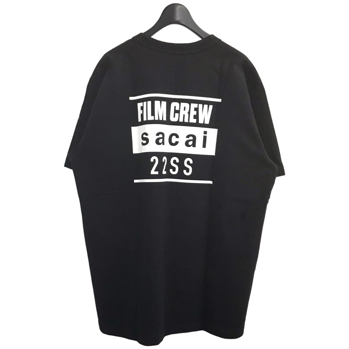 sacai(サカイ) 2022SS「Film Crew T-Shirt」DOUBLE EXPOSUREプリントT 