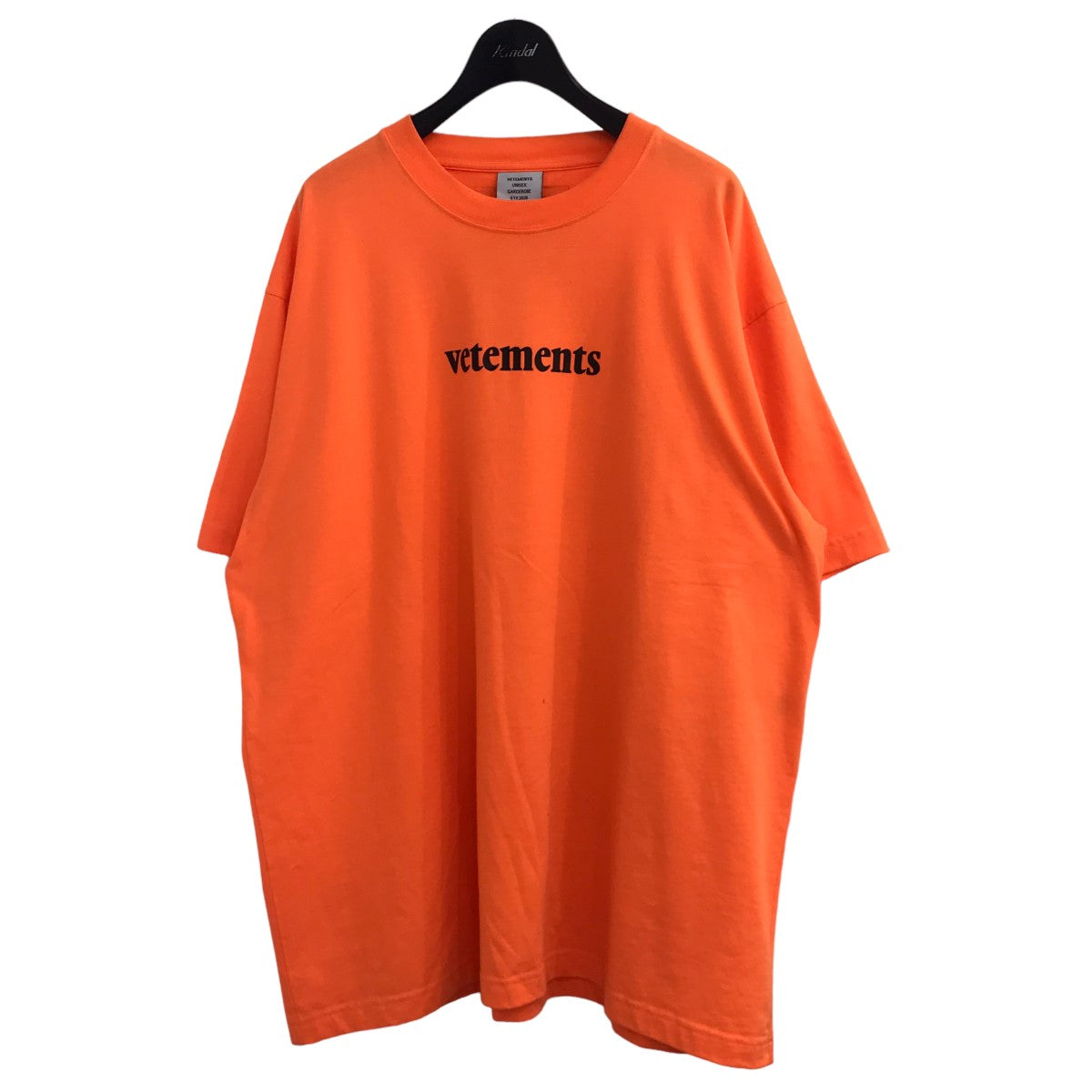 Vetements バーコードTシャツ - Tシャツ/カットソー(半袖/袖なし)