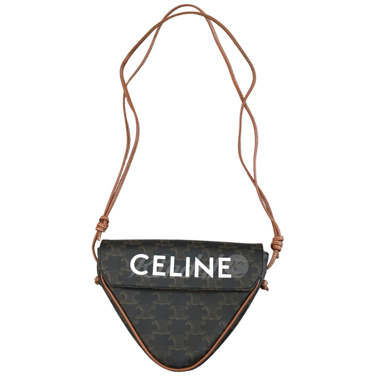 セリーヌのトリオントライアングルショルダーバッグ U CU 0243 195902BZK．04LIです。 CELINE バッグ 古着・中古アイテム