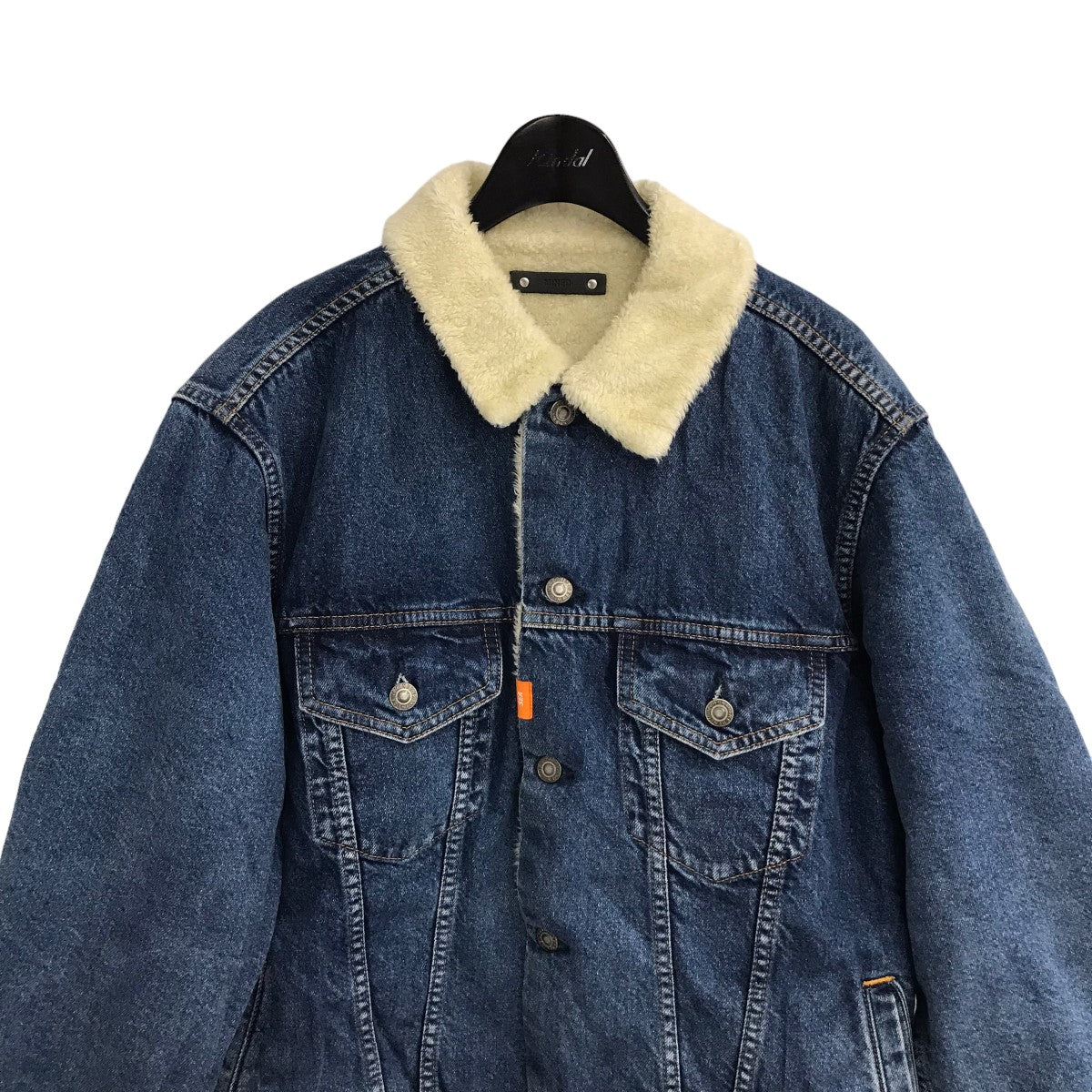 MINEDENIM×WIND and SEA(マインデニム×ウィンダンシー) 20AW20AWDENIM BOA GJKTボアデニムジャケット20MND-WAS001-85-032 ブルー サイズ:3 メンズ ジャケット・ブルゾン 中古・古着