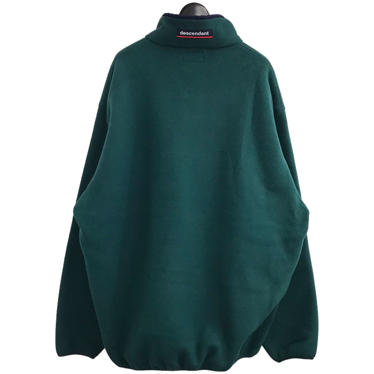 DESCENDANT(ディセンダント) 「HUMMING FLEECE PULLOVER」プルオーバーフリースジャケット グリーン サイズ  16｜【公式】カインドオルオンライン ブランド古着・中古通販【kindal】