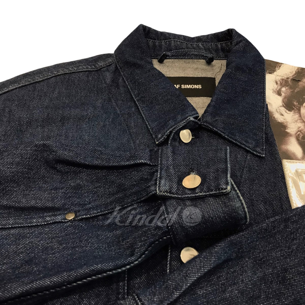 RAF SIMONS(ラフシモンズ) 19SS｢Denim Jacket Punkette｣パッチデザイン ...