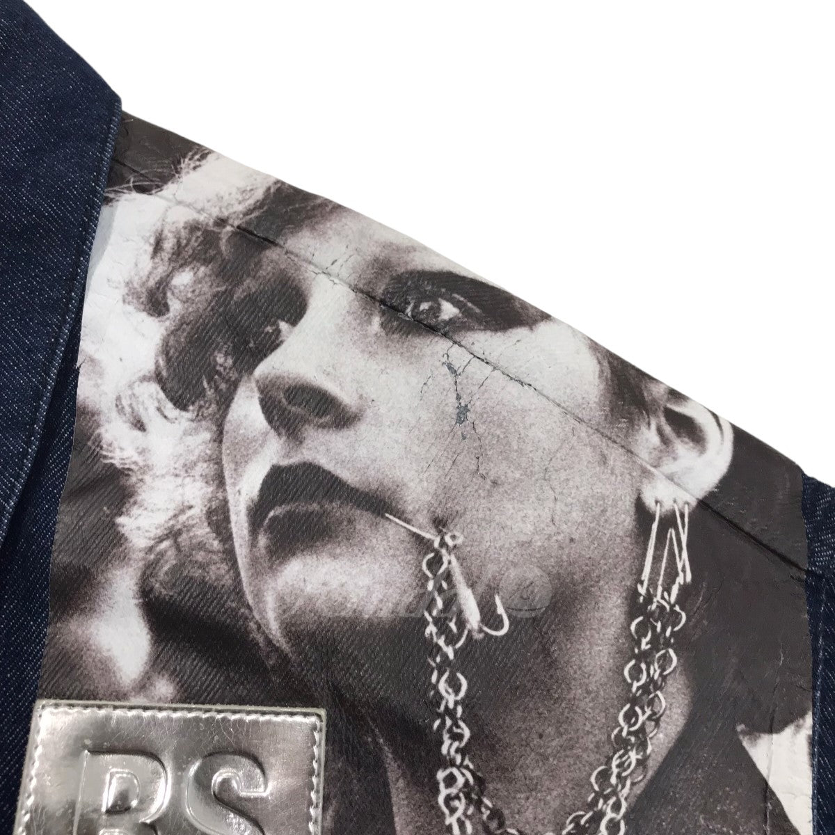 RAF SIMONS(ラフシモンズ) 19SS｢Denim Jacket Punkette｣パッチデザイン