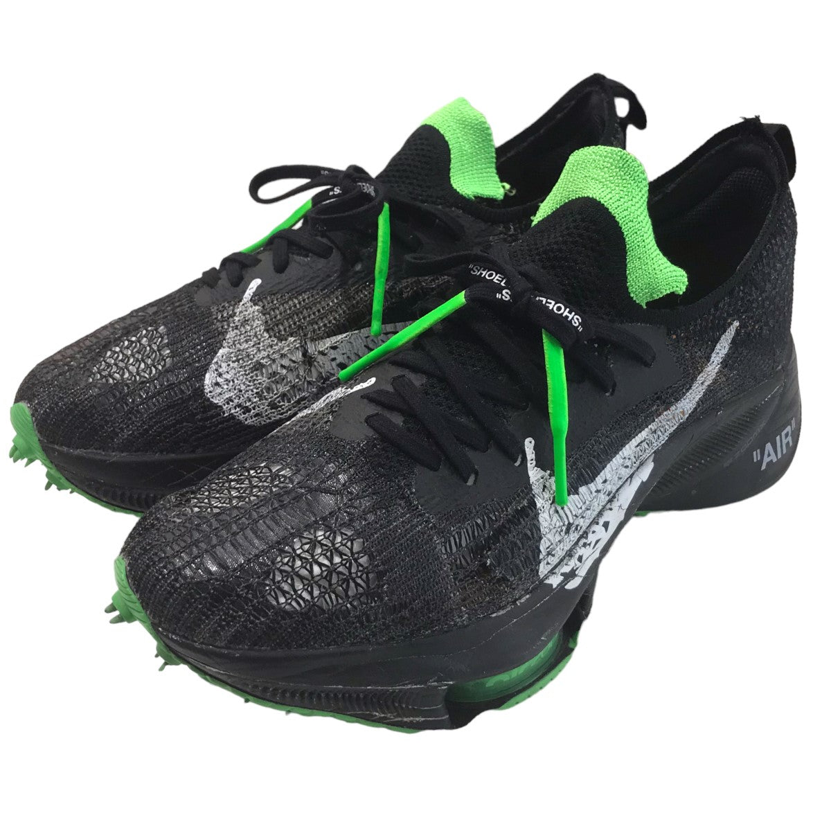 NIKE(ナイキ オフホワイト) ｢Air Zoom Tempo Next％｣ローカットスニーカー CV0697 001