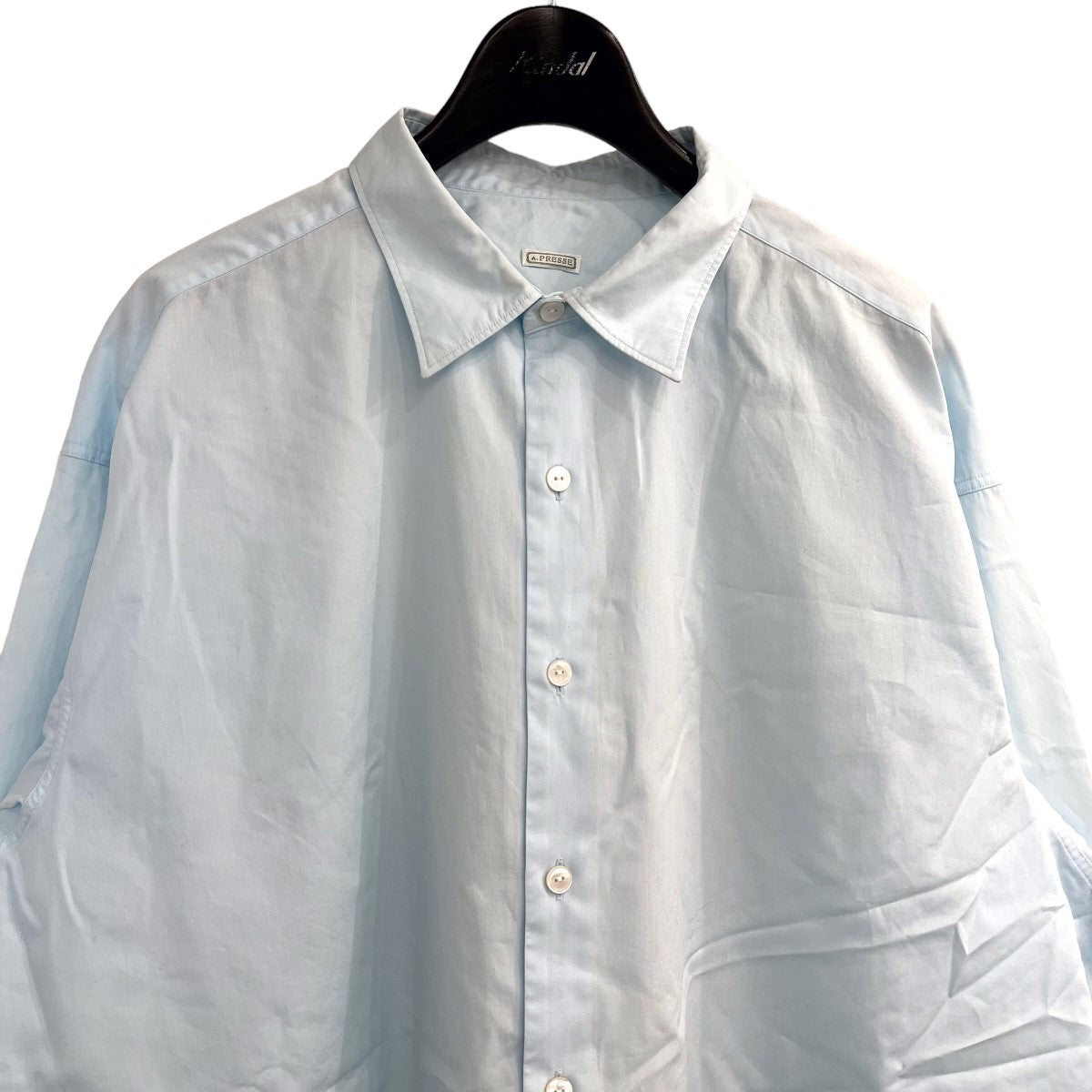 「Pullover Granpa Shirt」プルオーバー グランパシャツ22SAP 02 08AH