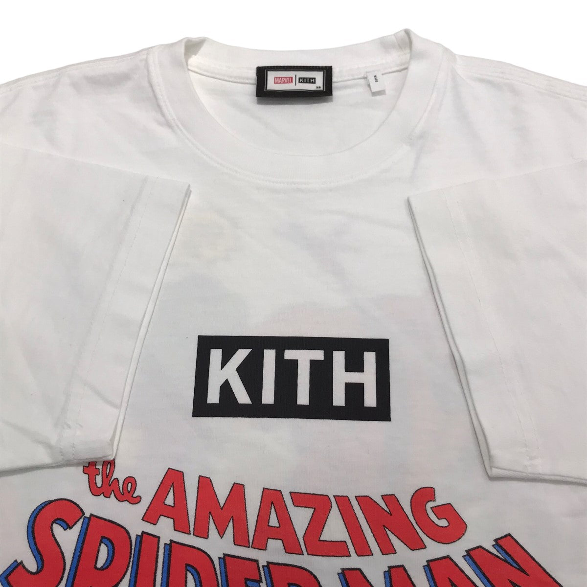 KITH×MARVEL Allies Vintage TeeプリントTシャツKHM030609-101 ...