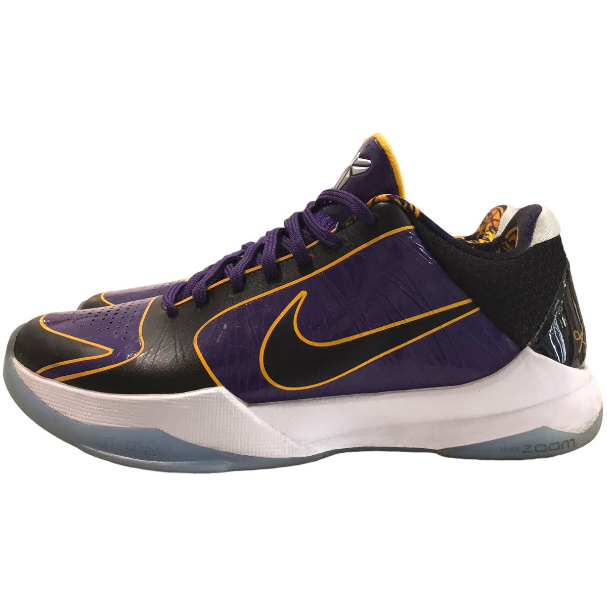 NIKE(ナイキ) 「KOBE 5 PROTRO Lakers」ローカットスニーカーCD4991 500