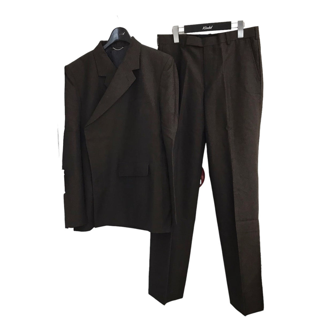 ジョンローレンスサリバン 22SS WOOL TARPERED ZIP TROUSERS 2A004  