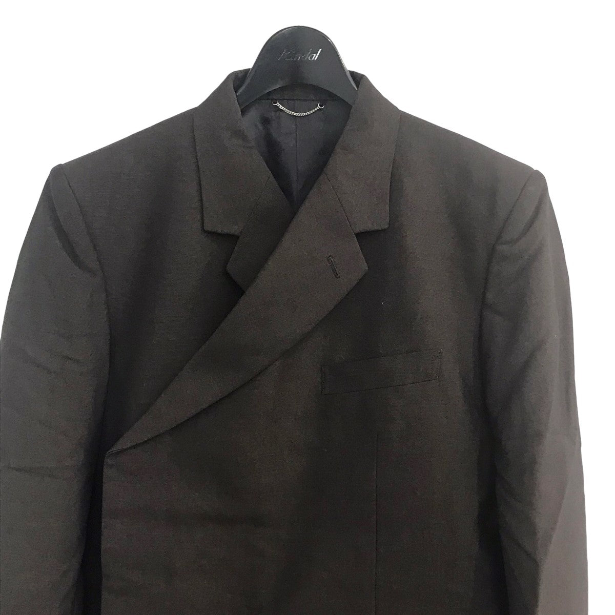 ジョンローレンスサリバンのMOHAIR WOOL FLY FLONT DOUBLEBREASTED JACKET MOHAIR WOOL STRAIGHT TROUSERSです。 JOHN LAWRENCE SULLIVAN セットアップ 古着・中古アイテム