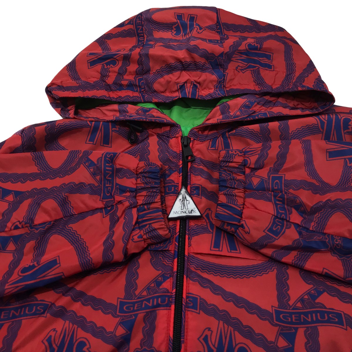 MONCLER GENIUS(モンクレール ジーニアス) 「JAU」ナイロンパーカーF10921A70600 F10921A70600 レッド サイズ  17｜【公式】カインドオルオンライン ブランド古着・中古通販【kindal】