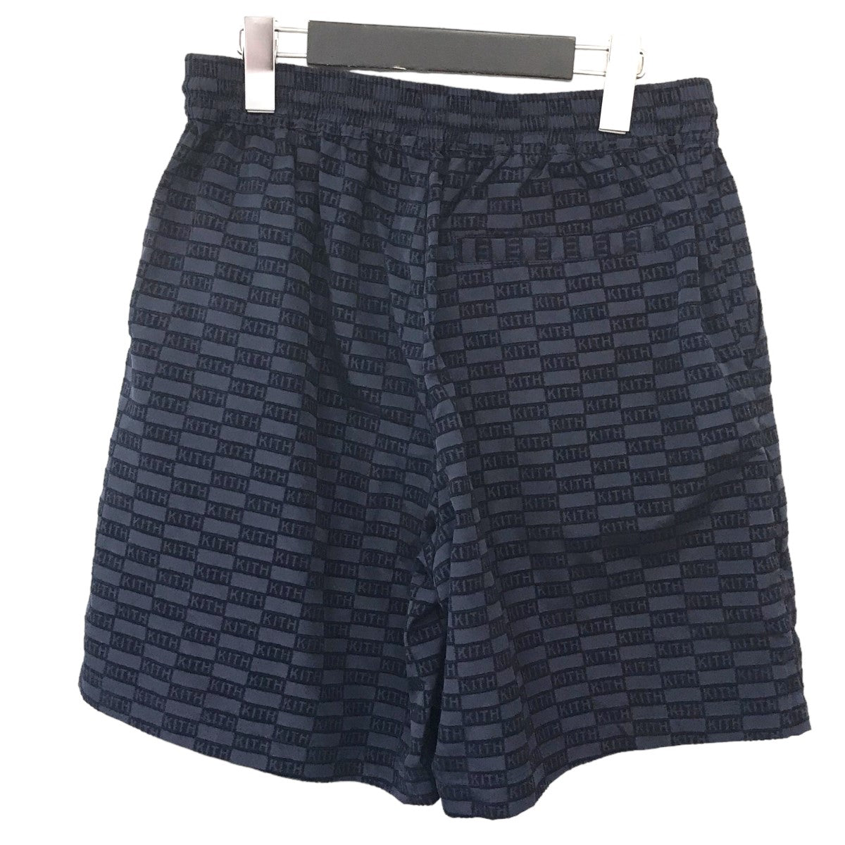 KITH(キス) 「Flocked Monogram Mason Short」フロックドモノグラム総柄ショートパンツ24 032 060 0016 1  0