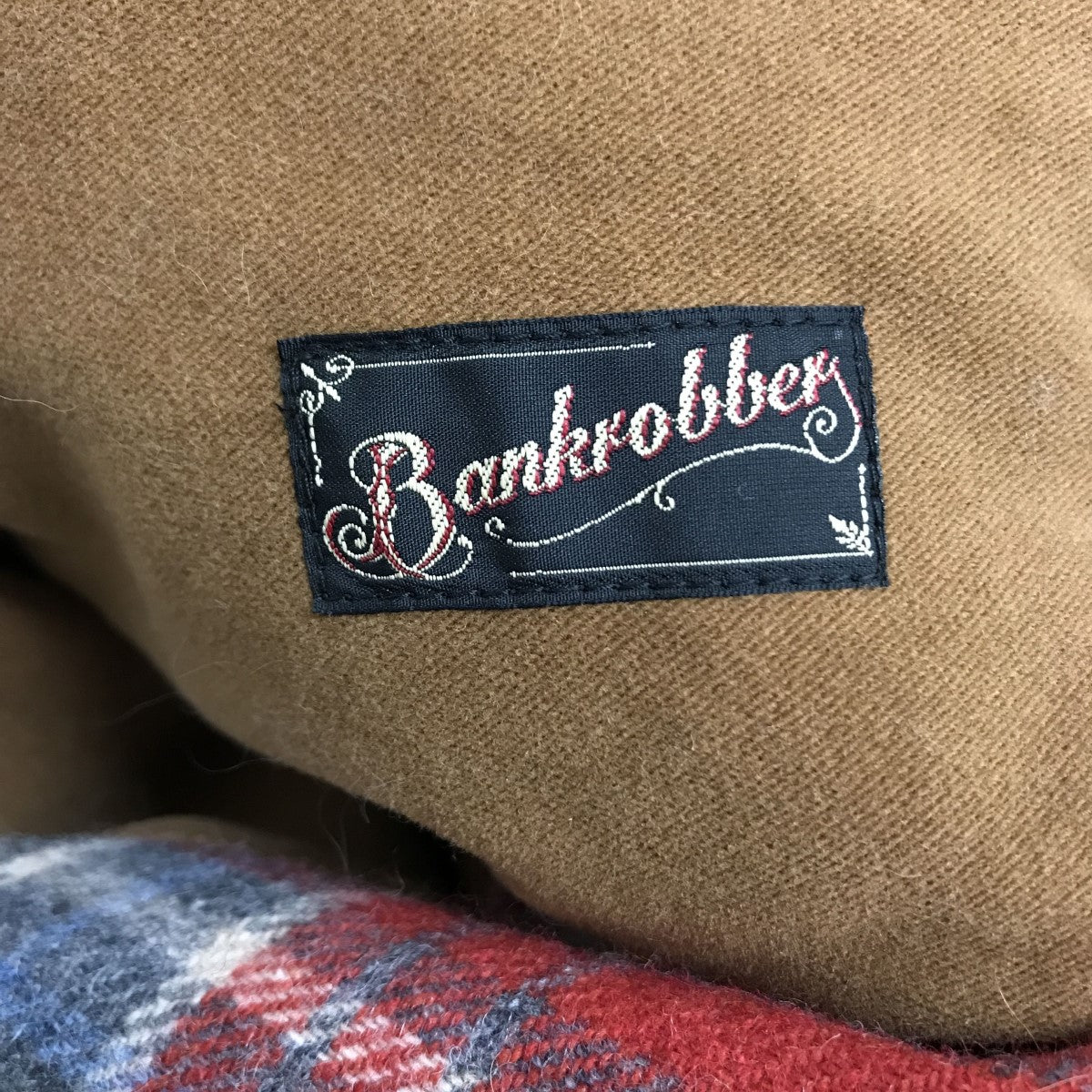 BANKROBBER(バンクローバー) ショールカラーウールチェックジャケット 12-AW-RJ010 12-AW-RJ010 レッド×ブラウン  サイズ 38｜【公式】カインドオルオンライン ブランド古着・中古通販【kindal】