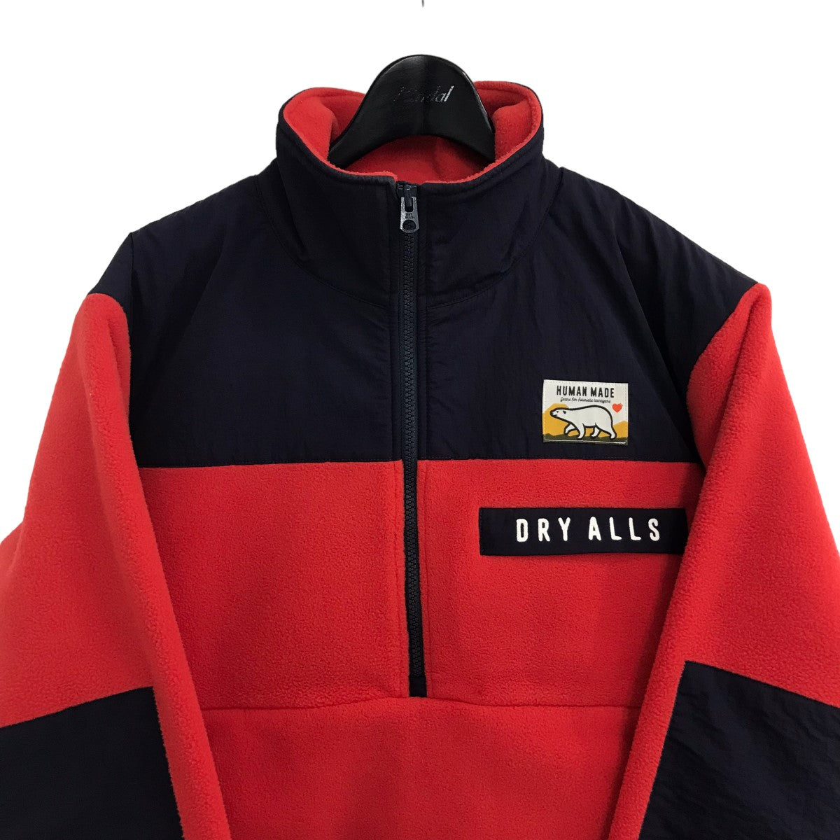 ヒューマンメードのFLEECE HALF- ZIP JACKET フリースジャケットです。 HUMAN MADE アウター 古着・中古アイテム