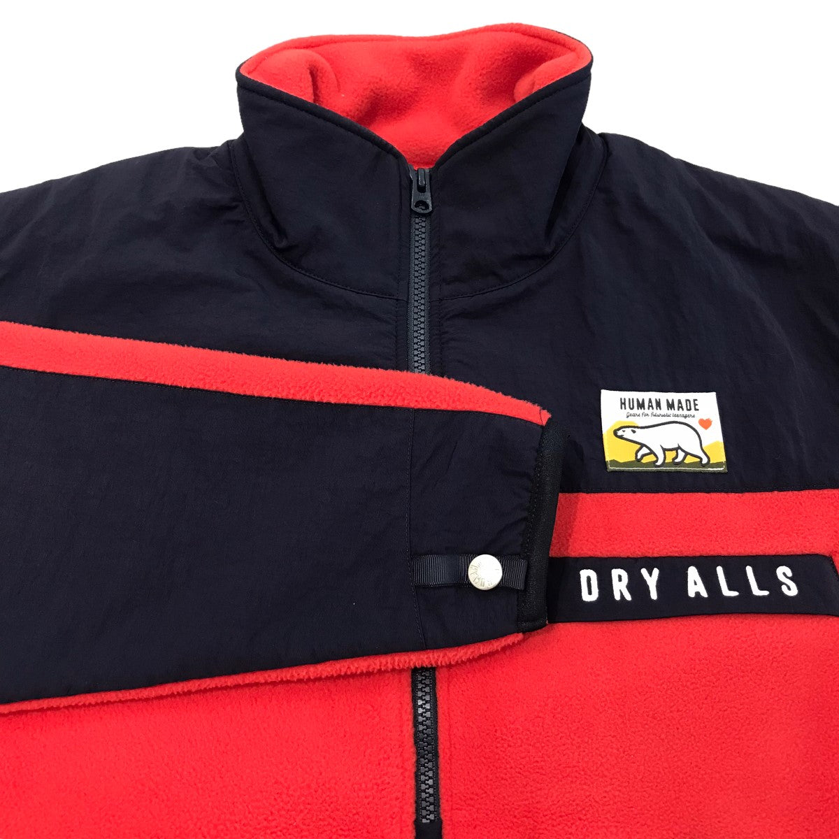 ヒューマンメードのFLEECE HALF- ZIP JACKET フリースジャケットです。 HUMAN MADE アウター 古着・中古アイテム