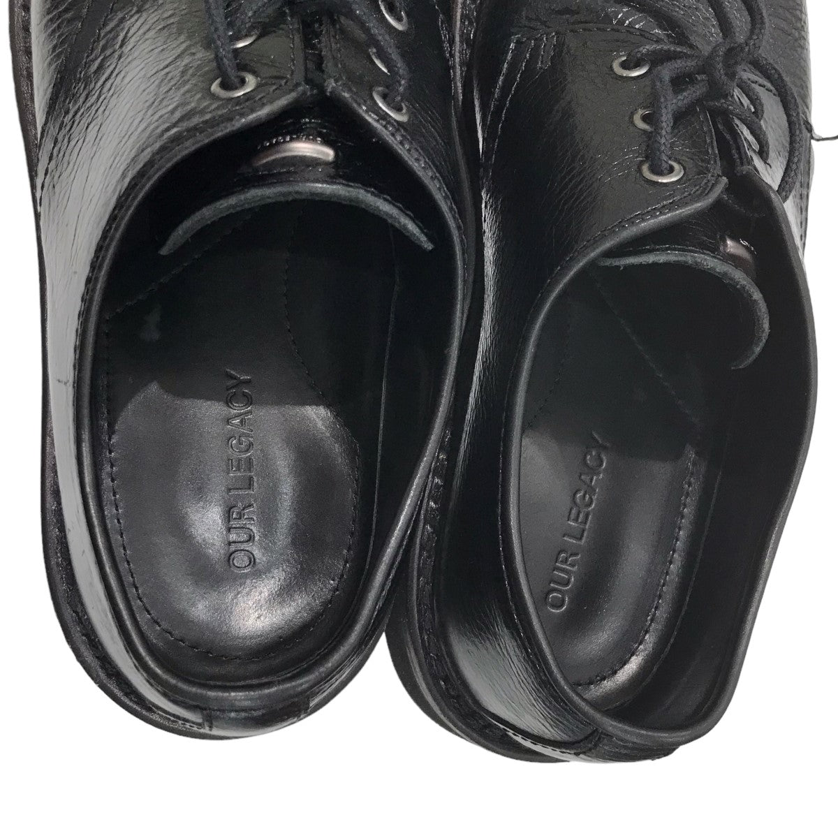 OUR LEGACY(アワーレガシー) 「TRAMPLER SHOE」クラックパテント