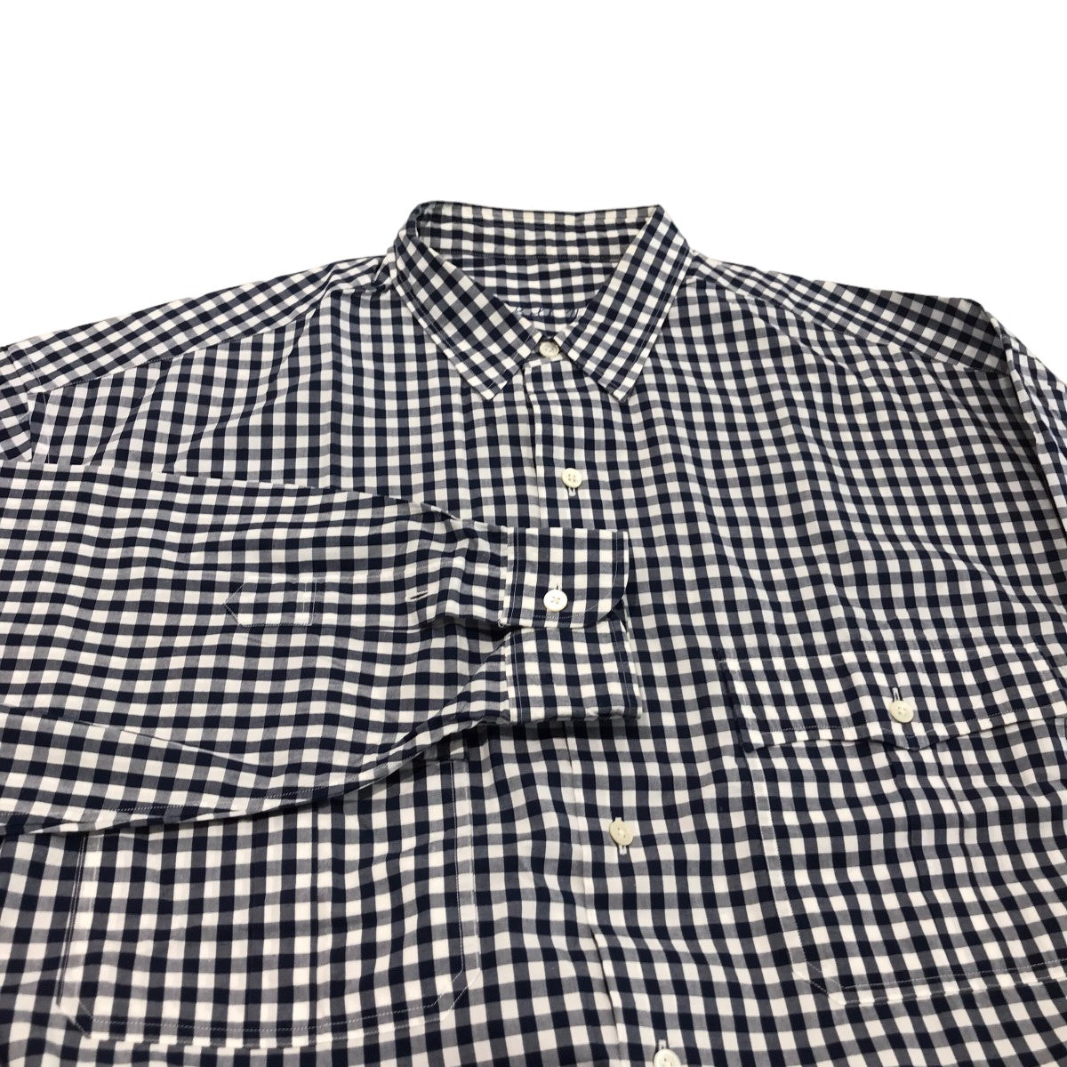 Porter Classic(ポータークラシック) 「Roll Up Shirt」ギンガムチェックロールアップシャツ