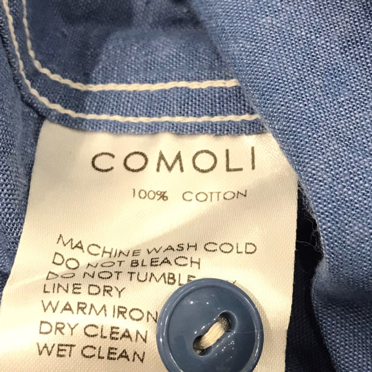 COMOLI(コモリ) ベタシャンCPOシャツT01 02011