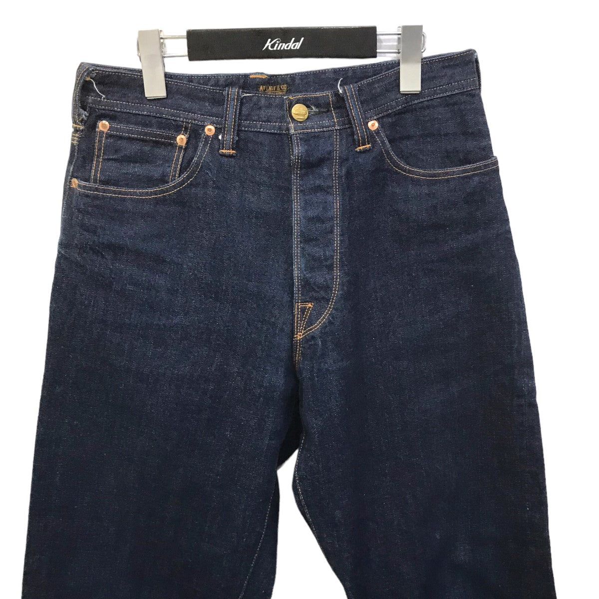 ATLAST ＆ CO(アットラスト) Lot．161デニムパンツ インディゴ サイズ 