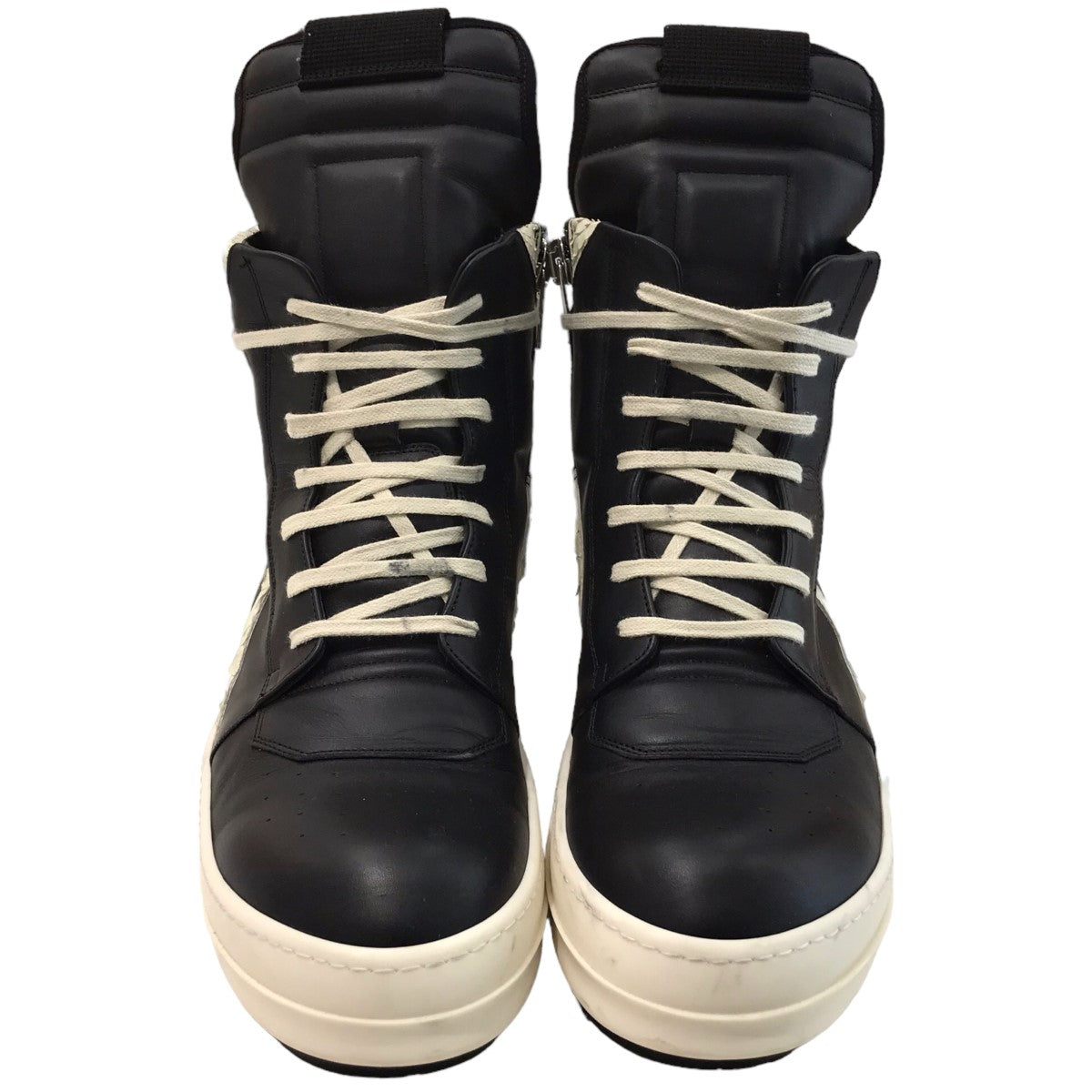 RICK OWENS(リックオウエンス) 「GEOBASKET ジオバスケット」パイソン切替ハイカットスニーカーRU01C4894LPOLRY