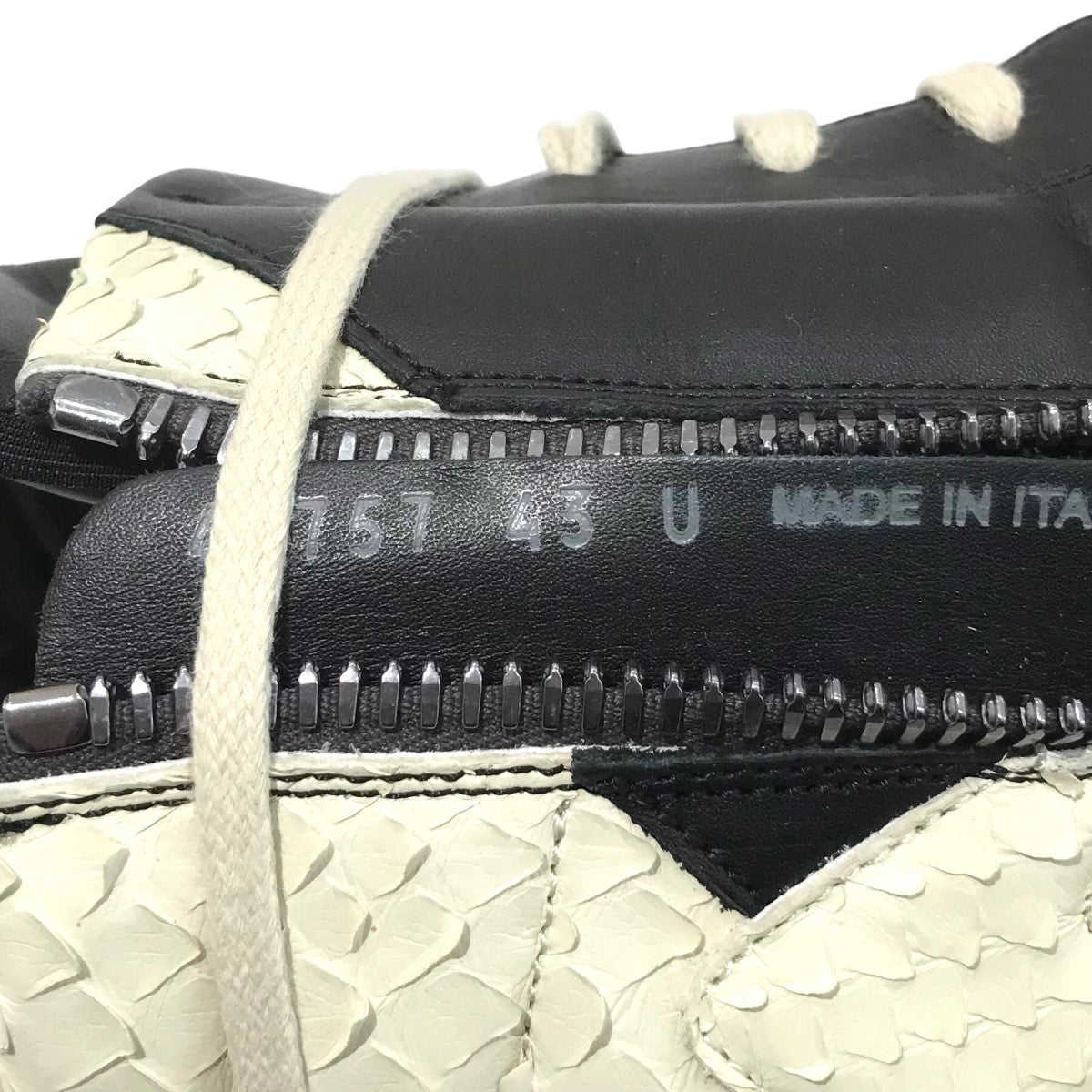 RICK OWENS(リックオウエンス) 「GEOBASKET ジオバスケット」パイソン 