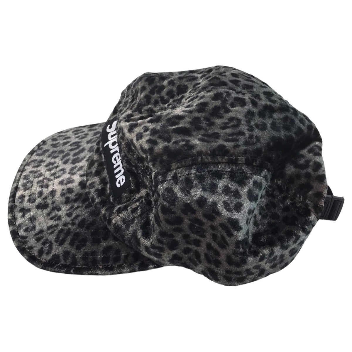 Supreme(シュプリーム) 2024SS「Leopard Velvet Camp Cap」レオパードベルベットキャンプキャップ