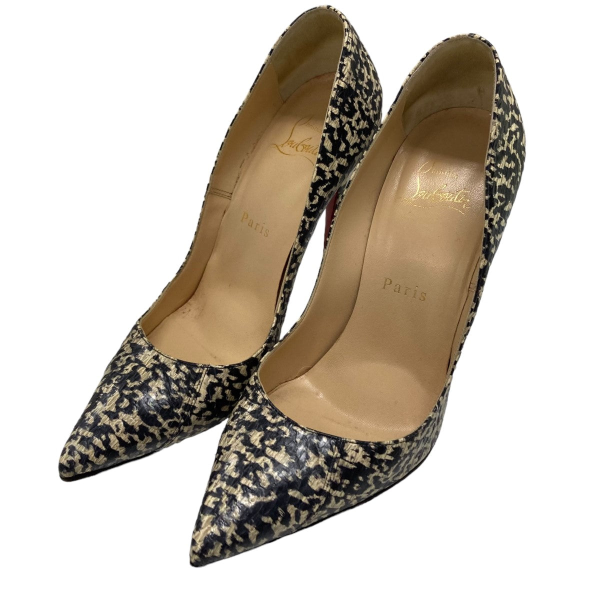 Christian Louboutin(クリスチャンルブタン) 総柄パンプス