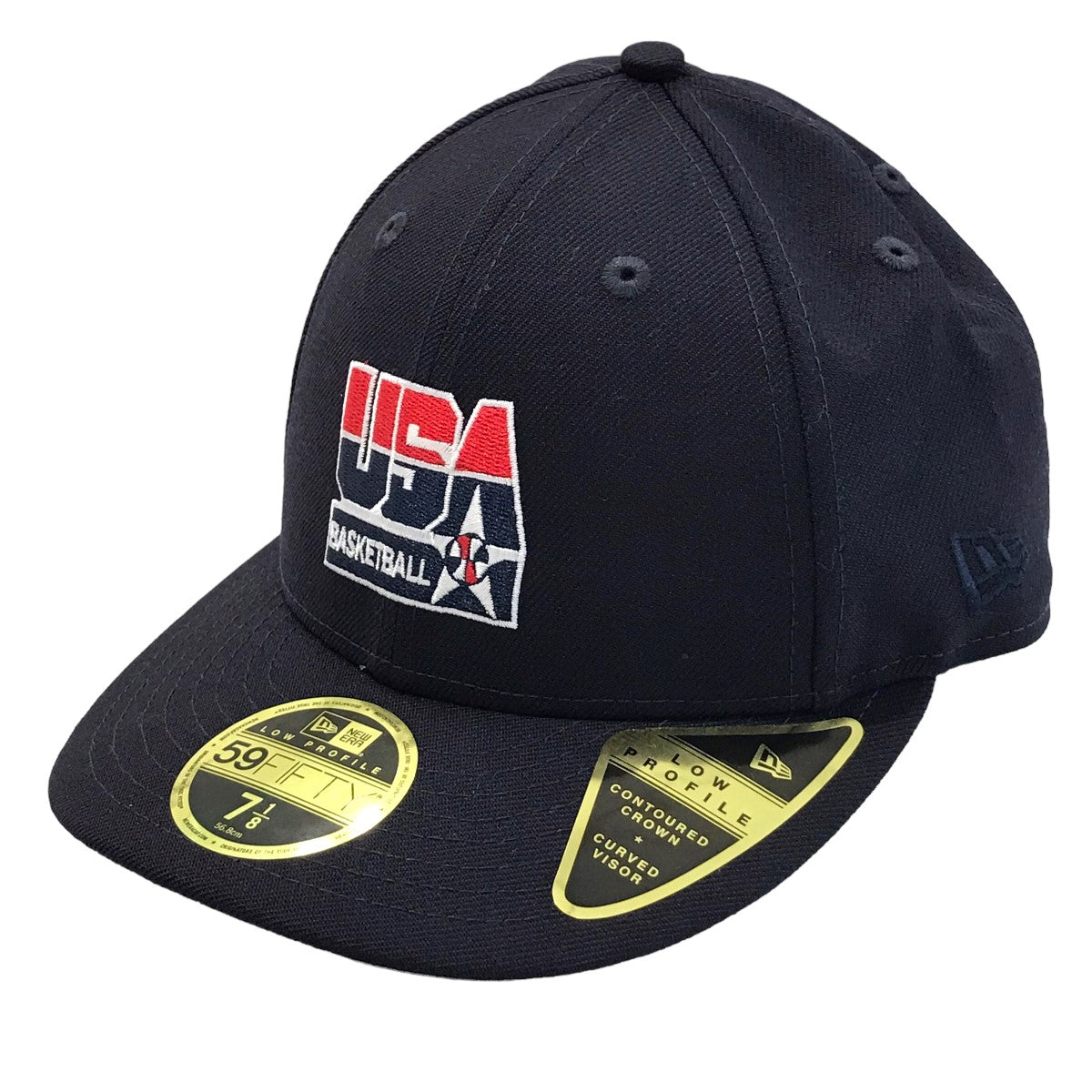 KITH×New Era 「USA Basketball 59FIFTY Low Profile Fitted Cap」刺繍キャップ ネイビー サイズ  7 1/8(56.8cm)｜【公式】カインドオルオンライン ブランド古着・中古通販【kindal】