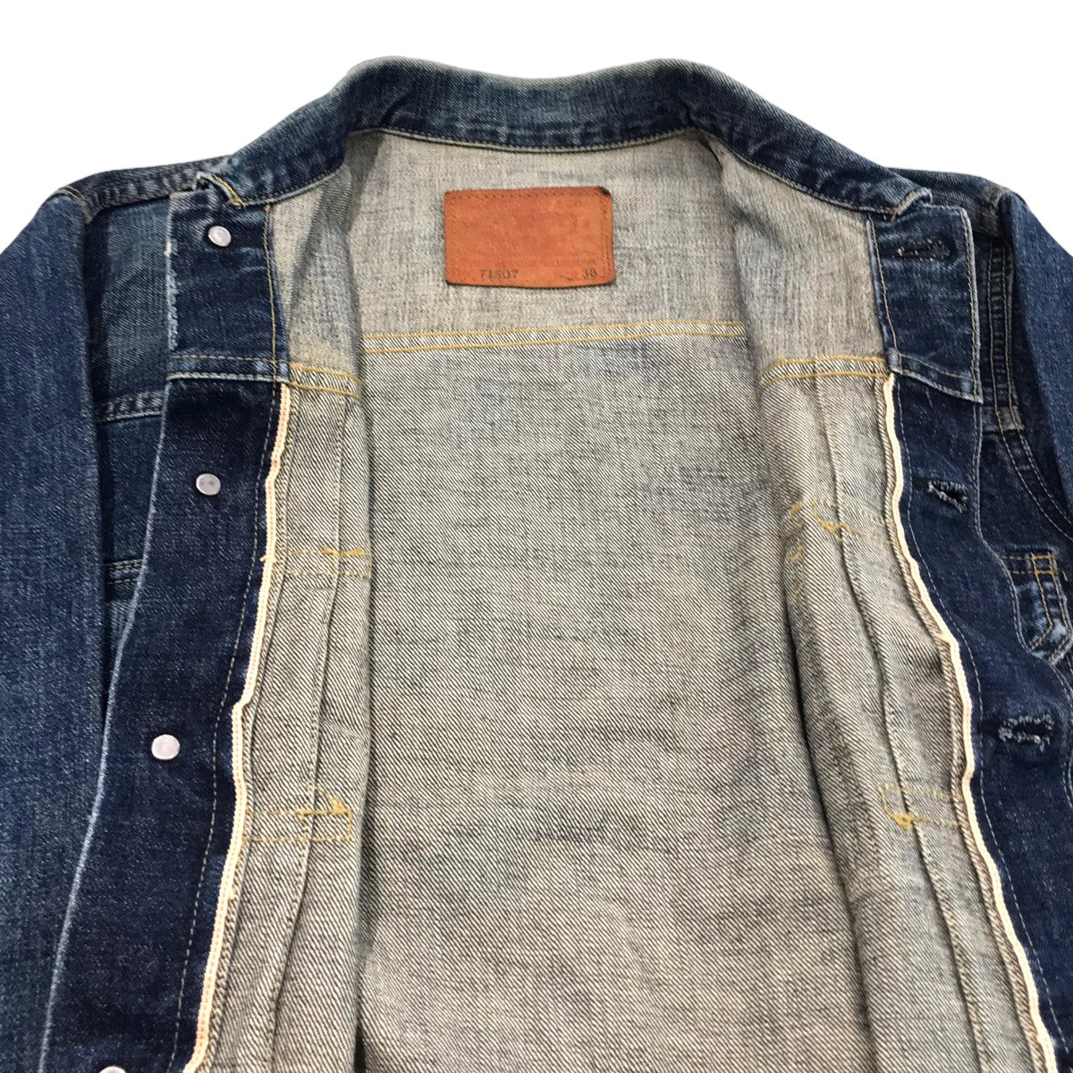 LEVI’S(リーバイス) 「71507XX95年製3月製造 BIG E ボタン裏J02」2ndタイプデニムジャケット