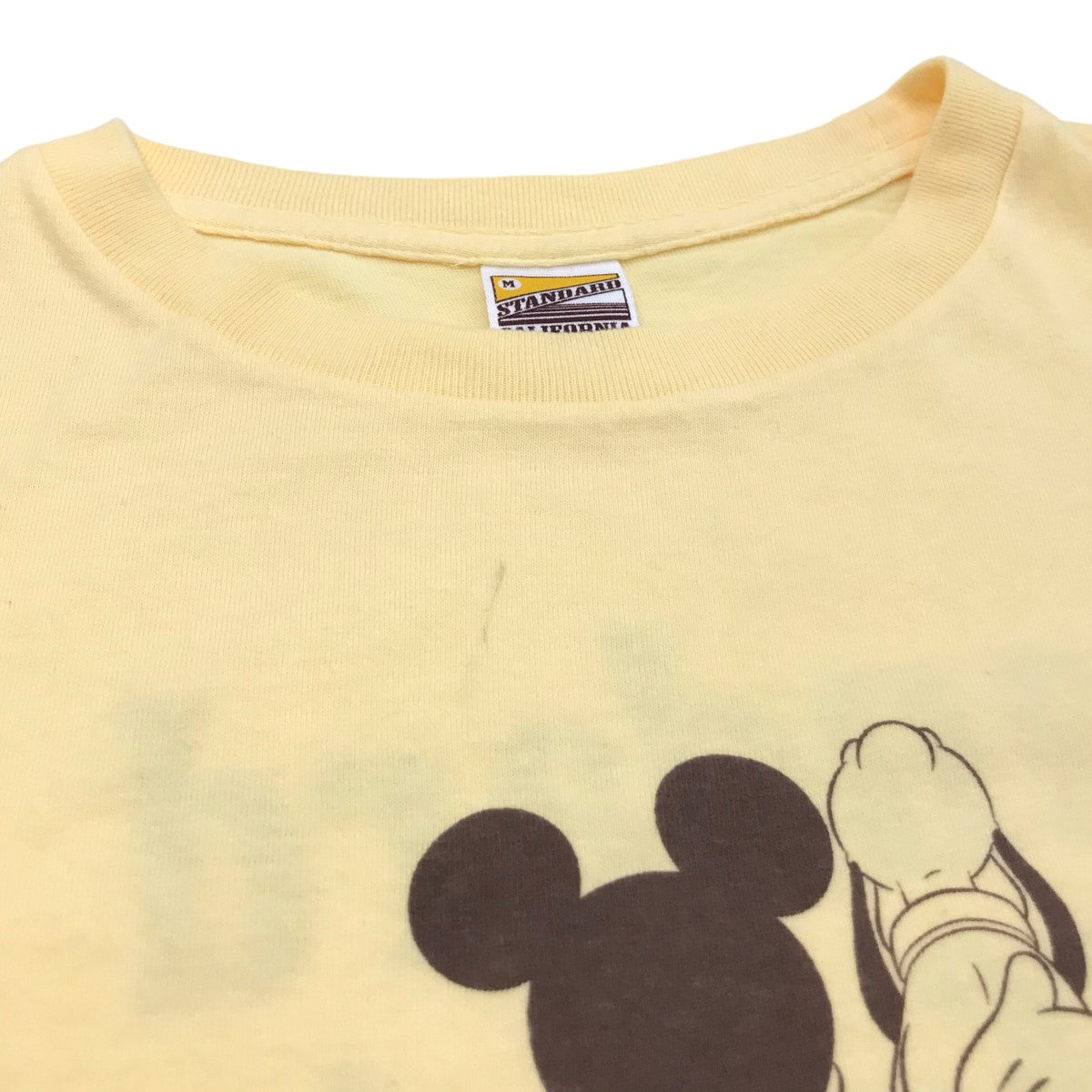 STANDARD CALIFORNIA×Disney 「SD BETTER TOGETHER SHORT SLEEVE T-SHIRTS」プリントTシャツ  イエロー サイズ M｜【公式】カインドオルオンライン ブランド古着・中古通販【kindal】