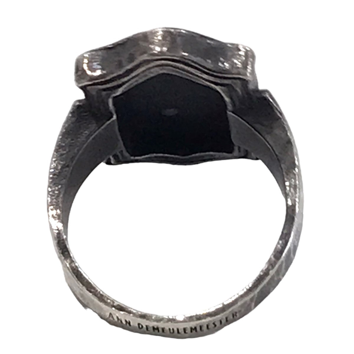 ANN DEMEULEMEESTER(アンドゥムルメステール) 「 RING BEETLE FRAME」ビートルフレームリング1802 0496  P001 005