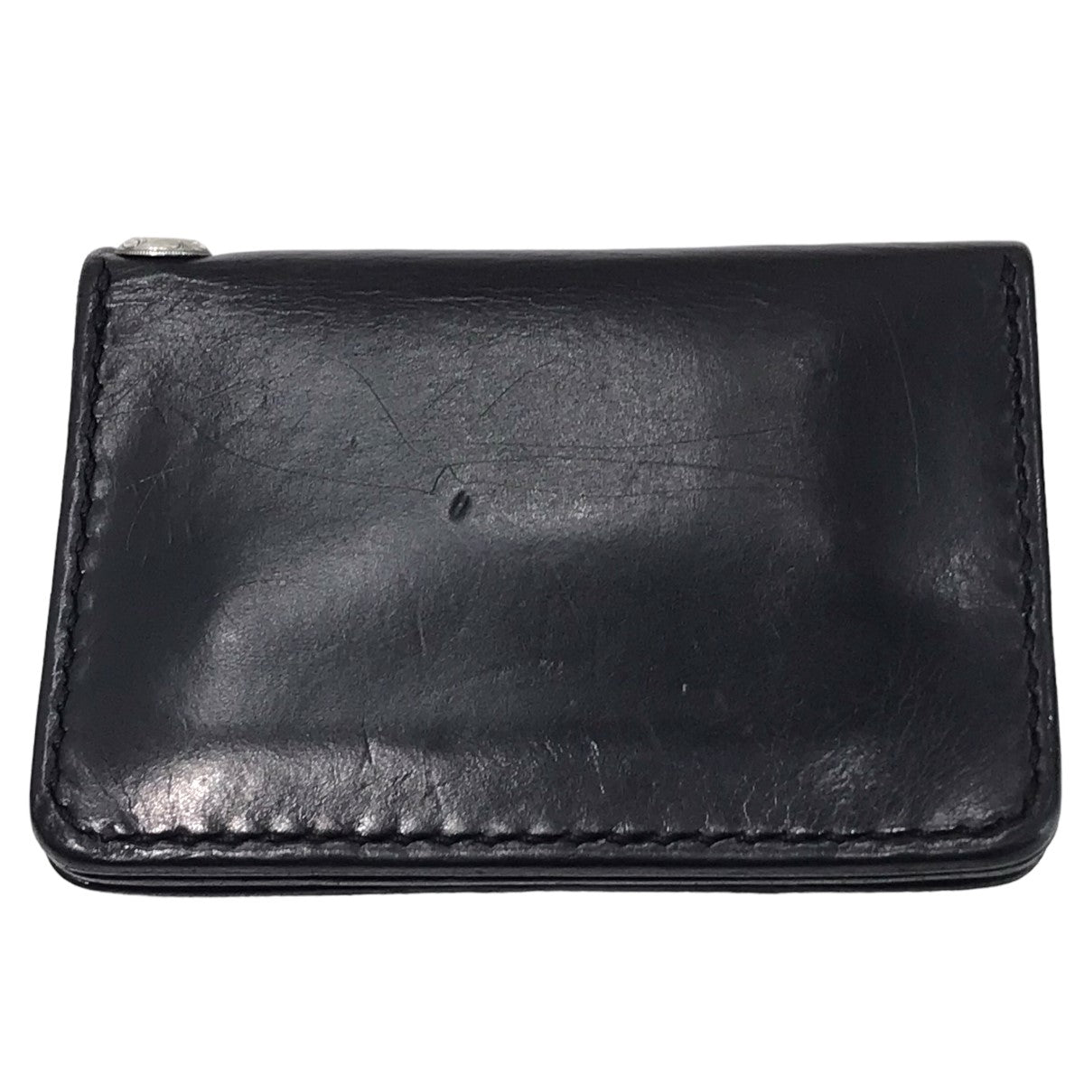 ANTIDOTE BUYERS CLUB(アンチドートバイヤーズクラブ) 「Compact Trucker Wallet」コンパクトレザー財布  ブラック｜【公式】カインドオルオンライン ブランド古着・中古通販【kindal】