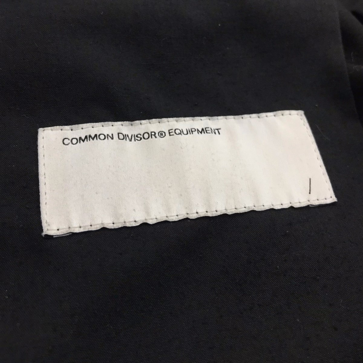 COMMON DIVISOR(コモンディヴァイザー) 変形ワイドパンツC/D